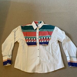 Men’s Banjo Vintage Western Shirt XL